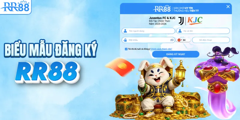 TRANG CHỦ RR88 23 Biểu mẫu đăng ký RR88